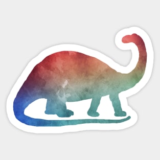 Brontosaurus Dinosaur Sticker